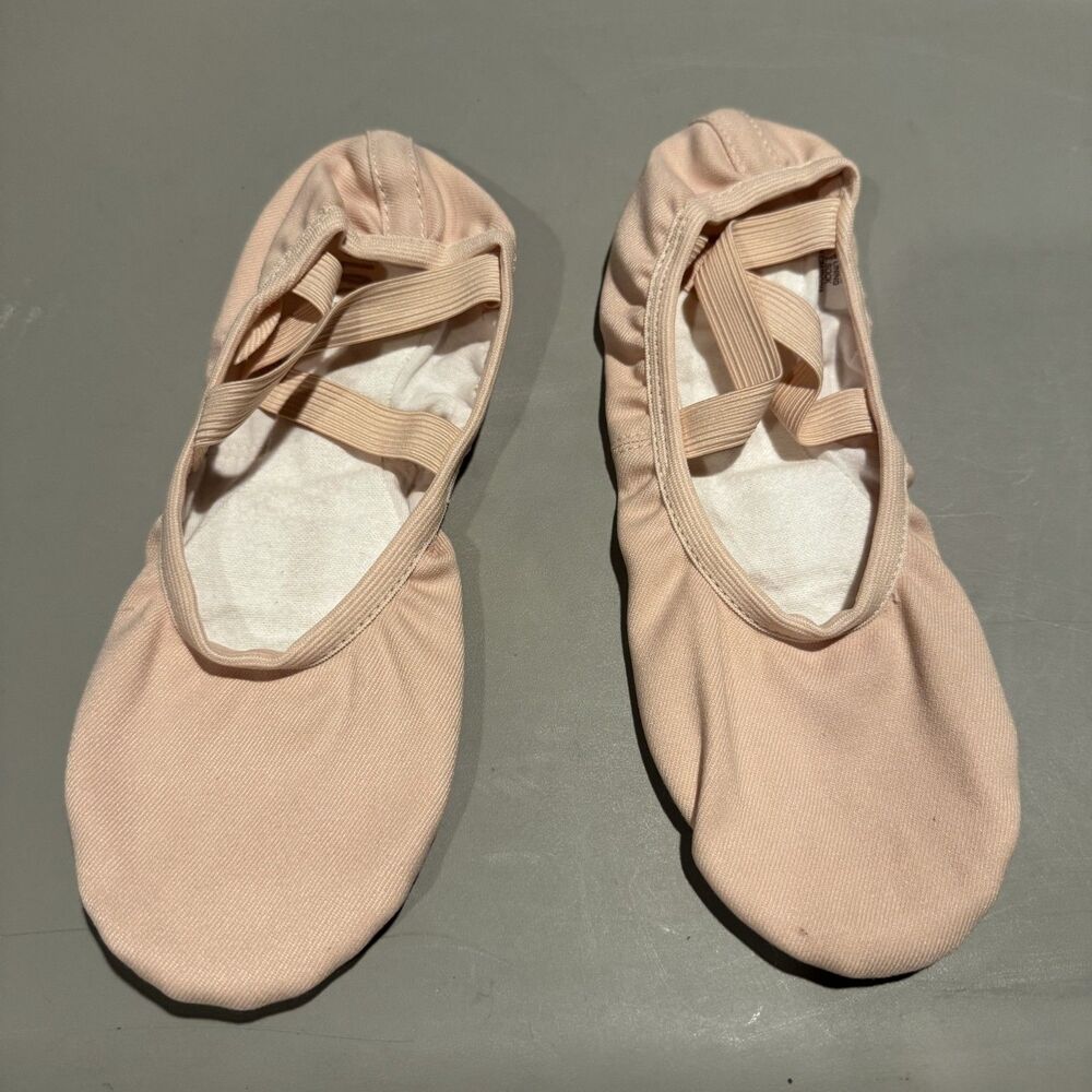 NWT Bloch Performa Ballet Shoes Pink Canvas S0284 Split Sole Dance Women sz 4.5